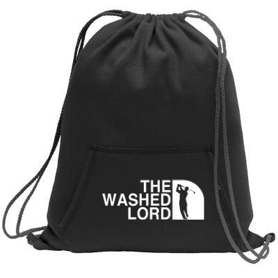 The Washed Lord Golf Sweatshirt Cinch Pack Bag