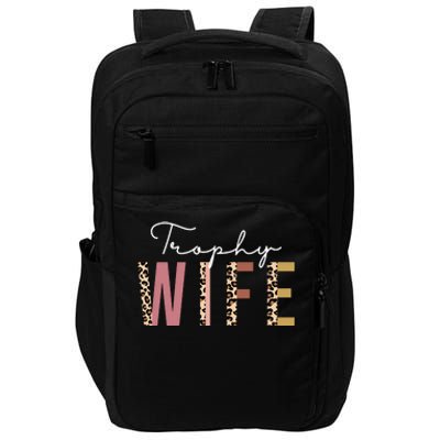 Trophy Wife Leopard Print Impact Tech Backpack