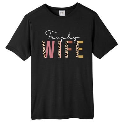 Trophy Wife Leopard Print Tall Fusion ChromaSoft Performance T-Shirt