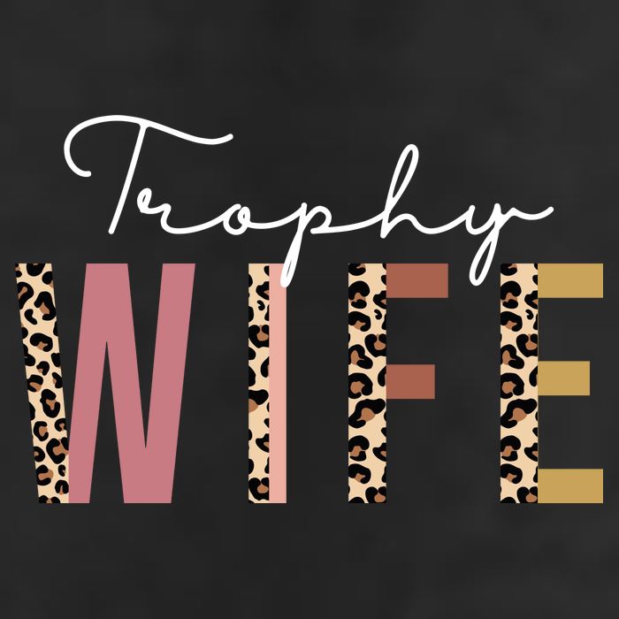 Trophy Wife Leopard Print 11oz C Handle Ceramic Mug