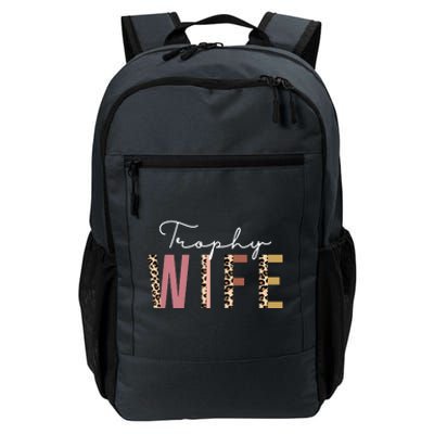 Trophy Wife Leopard Print Daily Commute Backpack