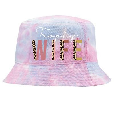 Trophy Wife Leopard Print Tie-Dyed Bucket Hat