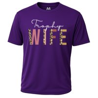 Trophy Wife Leopard Print Cooling Performance Crew T-Shirt