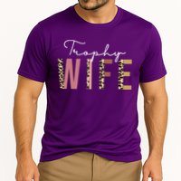Trophy Wife Leopard Print Cooling Performance Crew T-Shirt