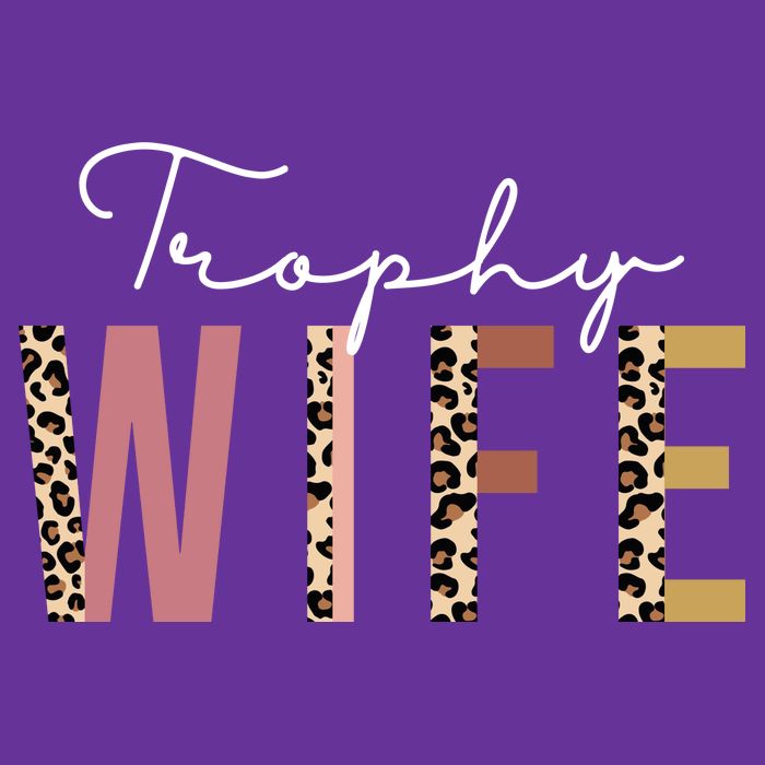 Trophy Wife Leopard Print Cooling Performance Crew T-Shirt