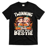 Twinning With My Bestie Spirit Week Twin Day Best Friend 70s T-Shirt