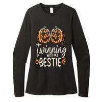 Twinning With My Bestie Spirit Week Twin Day Best Friend 70s Womens CVC Long Sleeve Shirt