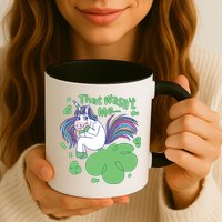 That Wasn't Me Funny Unicorn Farting Mug