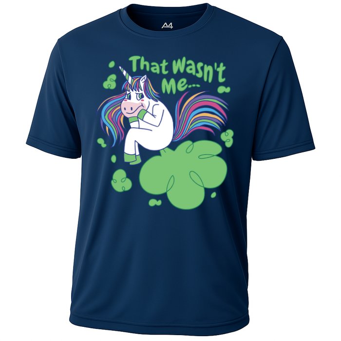 That Wasn't Me Funny Unicorn Farting Performance Shirt