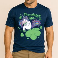 That Wasn't Me Funny Unicorn Farting Performance Shirt