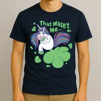 That Wasn't Me Funny Unicorn Farting T-Shirt