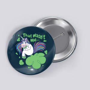 That Wasn't Me Funny Unicorn Farting Button