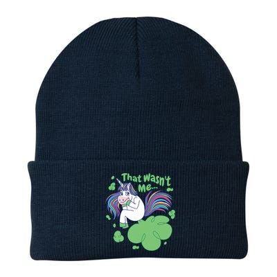 That Wasn't Me Funny Unicorn Farting Beanie