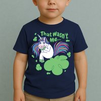 That Wasn't Me Funny Unicorn Farting Toddler T-Shirt