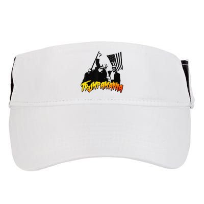 Trump Wrestling Meme Fake News Network Trump Mania Painting Adult Drive Performance Visor