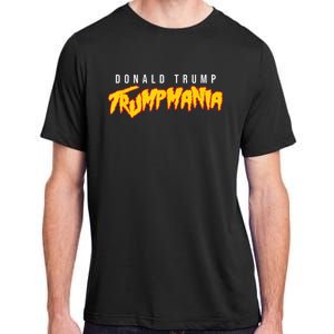 Trump Wrestling Meme Fake News Network Trump Mania Let Trumpamania Run Wild! Adult ChromaSoft Performance T-Shirt