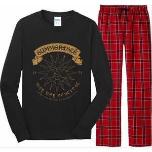 The Wicker Man Distressed Summerisle Sun Long Sleeve Pajama Set