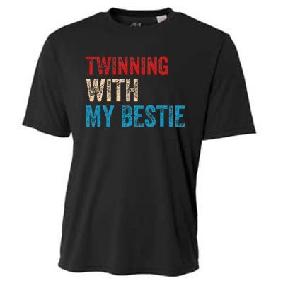 Twinning With My Bestie Boy Spirit Week Twin Day Best Friend Cooling Performance Crew T-Shirt