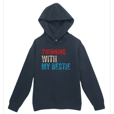 Twinning With My Bestie Boy Spirit Week Twin Day Best Friend Urban Pullover Hoodie