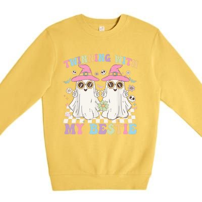 Twinning With My Bestie Friends Spirit Week Premium Crewneck Sweatshirt