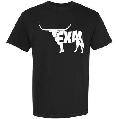 Texas Word Mashup Longhorn Garment-Dyed Heavyweight T-Shirt