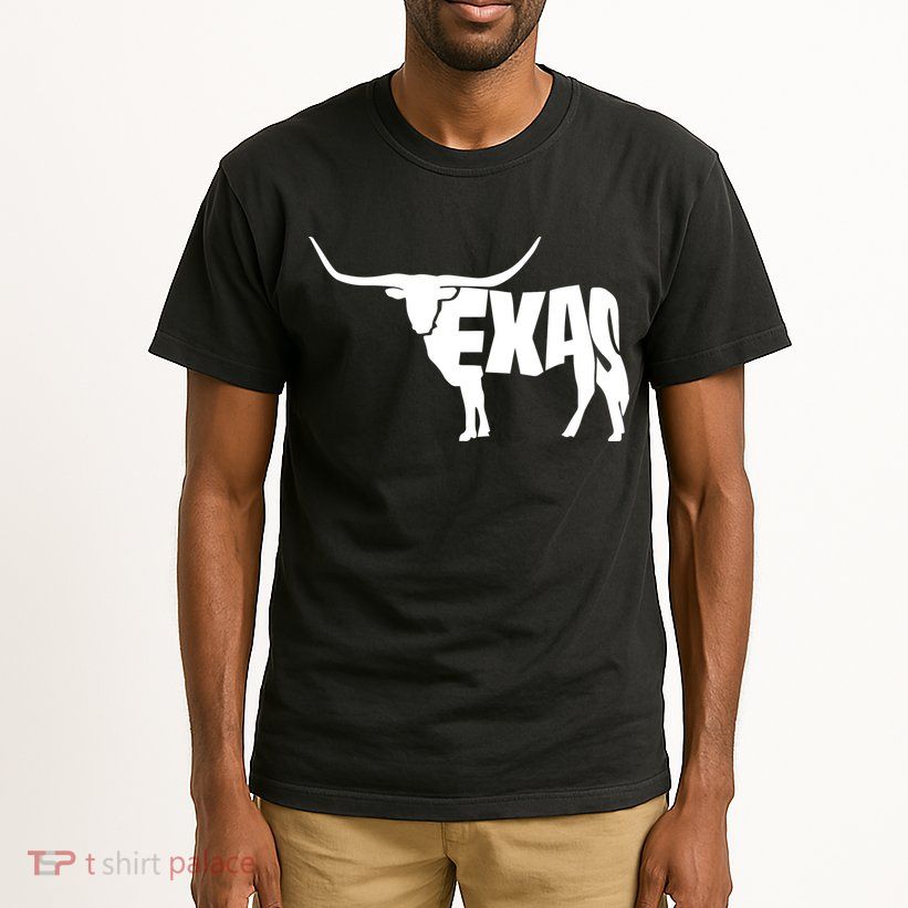 Texas Word Mashup Longhorn Tall T-Shirt