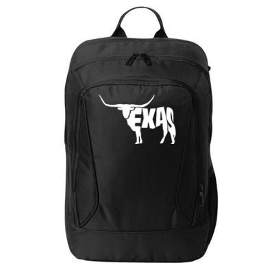 Texas Word Mashup Longhorn City Backpack