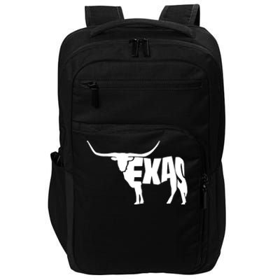 Texas Word Mashup Longhorn Impact Tech Backpack