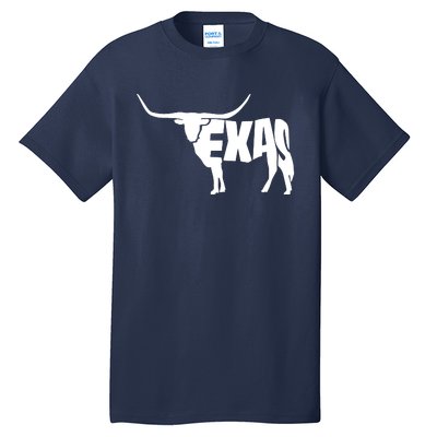 Texas Word Mashup Longhorn Tall T-Shirt