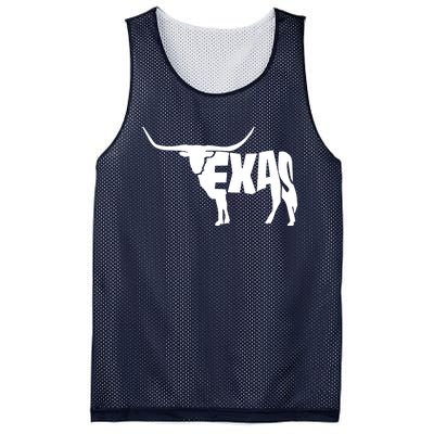 Texas Word Mashup Longhorn Mesh Reversible Basketball Jersey Tank