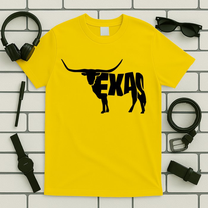 Texas Word Mashup Longhorn T-Shirt