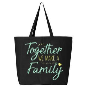 Together We Make A Family Family Team Reunion Group 25L Jumbo Tote