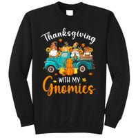 Thanksgiving With My Gnomies Funny Season Gnomes Lover Sweatshirt