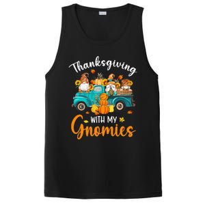 Thanksgiving With My Gnomies Funny Season Gnomes Lover PosiCharge Competitor Tank