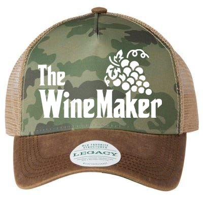 The Wine Maker Vinyard Winery Wine Making Grapes Winemaker Legacy Tie Dye Trucker Hat