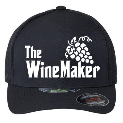The Wine Maker Vinyard Winery Wine Making Grapes Winemaker Flexfit Unipanel Trucker Cap