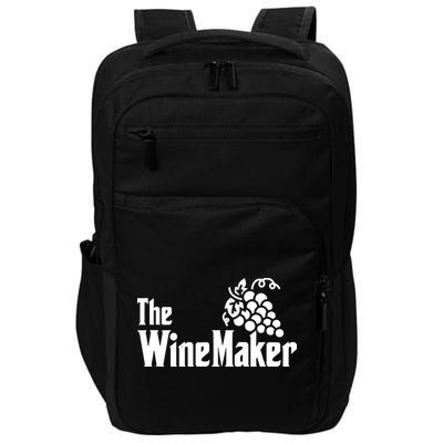 The Wine Maker Vinyard Winery Wine Making Grapes Winemaker Impact Tech Backpack