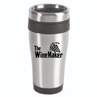 The Wine Maker Vinyard Winery Wine Making Grapes Winemaker 16oz Travel Tumbler