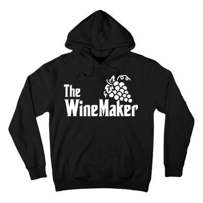 The Wine Maker Vinyard Winery Wine Making Grapes Winemaker Tall Hoodie