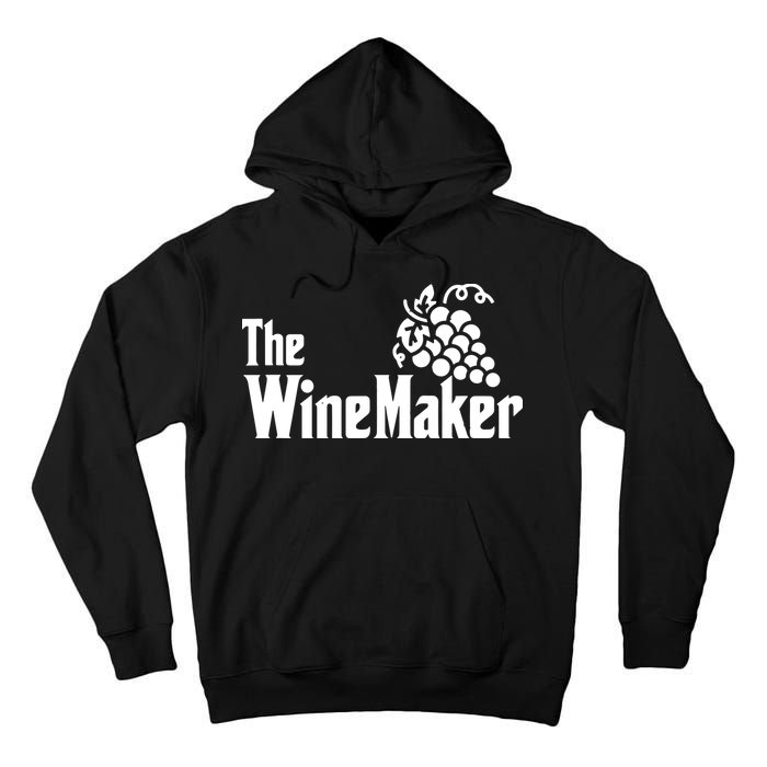 The Wine Maker Vinyard Winery Wine Making Grapes Winemaker Tall Hoodie