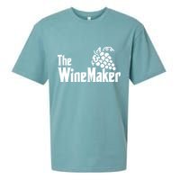 The Wine Maker Vinyard Winery Wine Making Grapes Winemaker Sueded Cloud Jersey T-Shirt