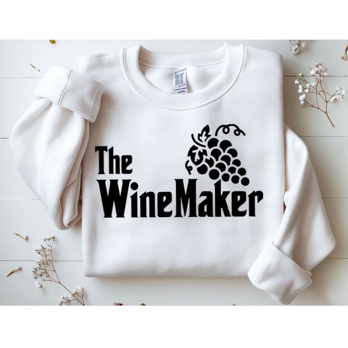 The Wine Maker Vinyard Winery Wine Making Grapes Winemaker Sweatshirt