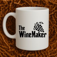 The Wine Maker Vinyard Winery Wine Making Grapes Winemaker Mug