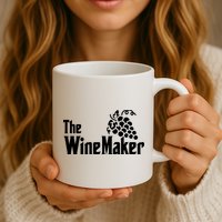 The Wine Maker Vinyard Winery Wine Making Grapes Winemaker Mug
