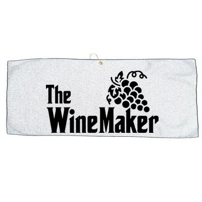 The Wine Maker Vinyard Winery Wine Making Grapes Winemaker Large Microfiber Waffle Golf Towel