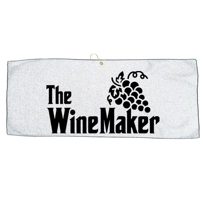 The Wine Maker Vinyard Winery Wine Making Grapes Winemaker Large Microfiber Waffle Golf Towel