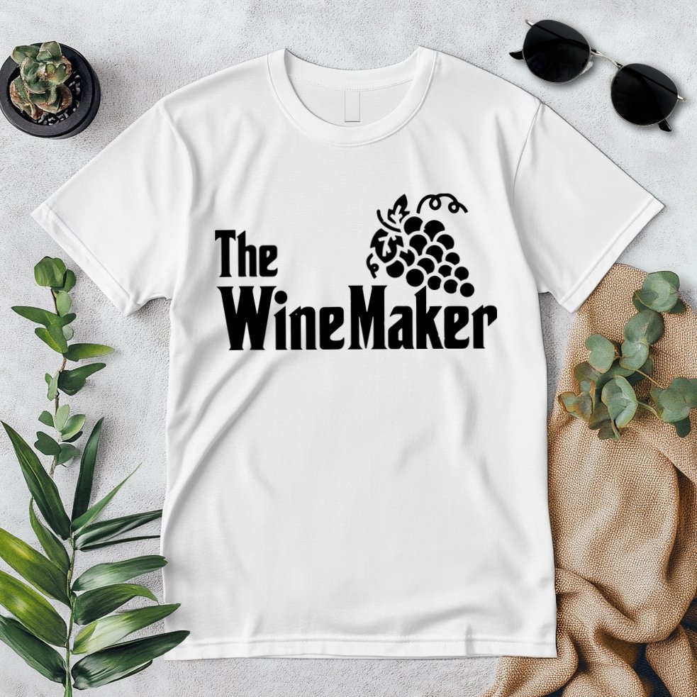 The Wine Maker Vinyard Winery Wine Making Grapes Winemaker Premium T-Shirt