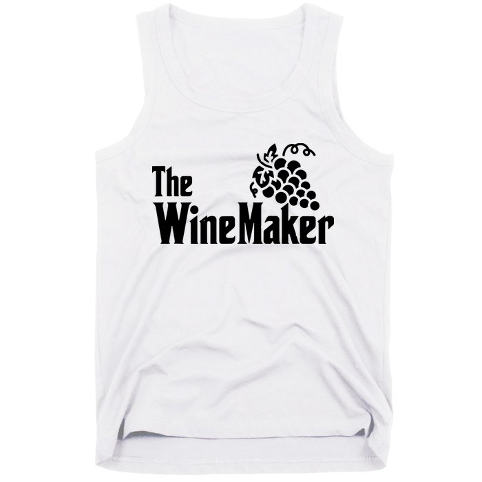 The Wine Maker Vinyard Winery Wine Making Grapes Winemaker Tank Top