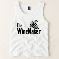 The Wine Maker Vinyard Winery Wine Making Grapes Winemaker Tank Top