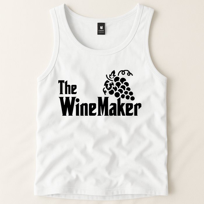 The Wine Maker Vinyard Winery Wine Making Grapes Winemaker Tank Top